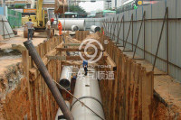 深圳地铁管线改迁工程（罗湖红岭路）